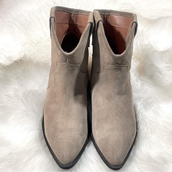 Chelsea & Violet Goldy Suede Booties - Picture 2 of 13